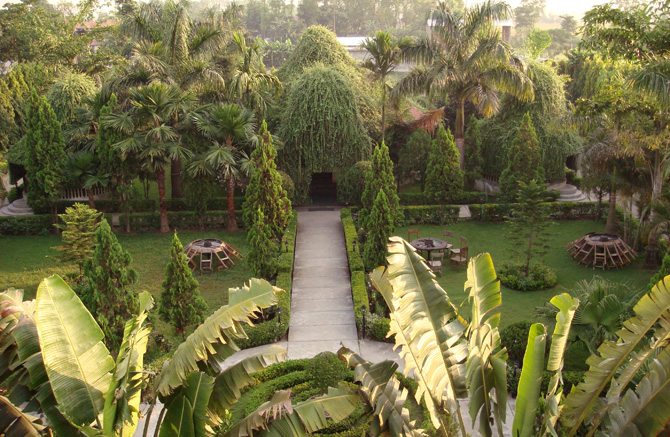 jungle Safri Resort garden