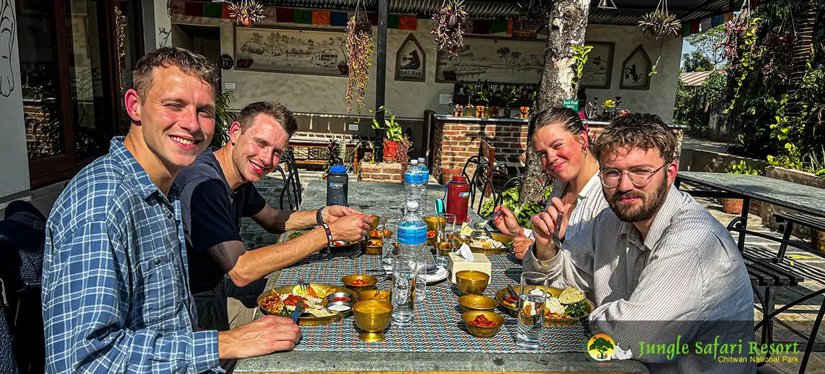 Lunch at Jungle Safari Resort